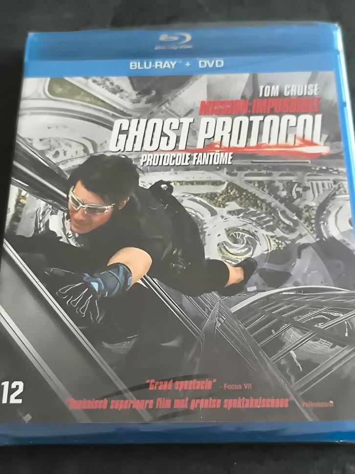 Blu ray + DVD Mission Impossible Ghost Protocol Nine, Cd's en Dvd's, Blu-ray, Nieuw in verpakking, Ophalen of Verzenden