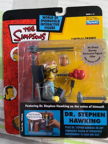 Figuurtje DR. STEPHEN HAWKING The Simpsons Playmates  beschikbaar voor biedingen
