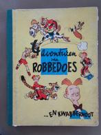 Robbedoes en Kwabbernoot (4 avonturen van) HC 1e dr. 1950, Boeken, Stripverhalen, Ophalen of Verzenden