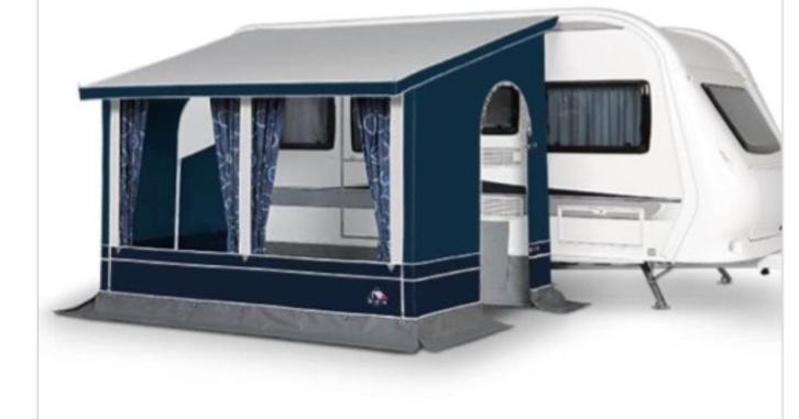 Wintertent van brand pamir02250 hobby luxe andere modellen 1, Caravans en Kamperen, Voortenten en Luifels, Zo goed als nieuw, Brand