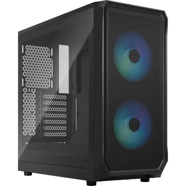 Fractal Design Focus 2 RGB TG Clear Tint, Computers en Software, Computerbehuizingen, Zo goed als nieuw, Ophalen of Verzenden