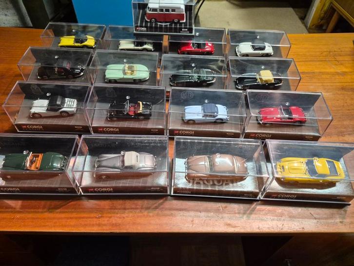 Mooie verzameling Corgi Classics. 17 modellen., Verzamelen, Retro, Ophalen of Verzenden