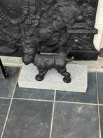 Gietijzeren hond voeten schraper, Ophalen, Zo goed als nieuw