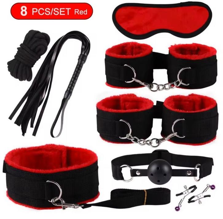 Leuke nieuwe bdsm bondage sets kerstpromo 4 kleuren koppels, Divers, Divers Autre, Comme neuf, Enlèvement ou Envoi
