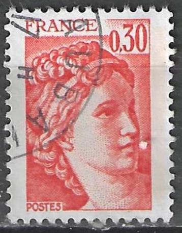 Frankrijk 1977/1978 - Yvert 1968 - Type Sabine - 30 c. (ST) beschikbaar voor biedingen
