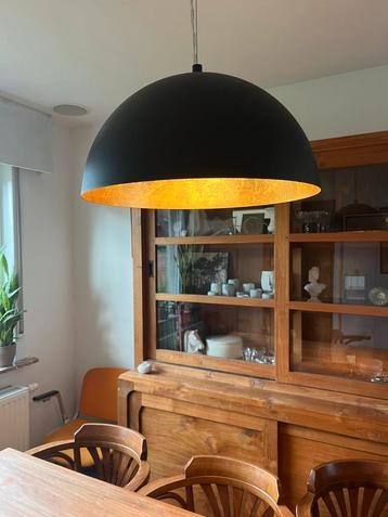 Mooie goud/zwarte hanglamp beschikbaar voor biedingen