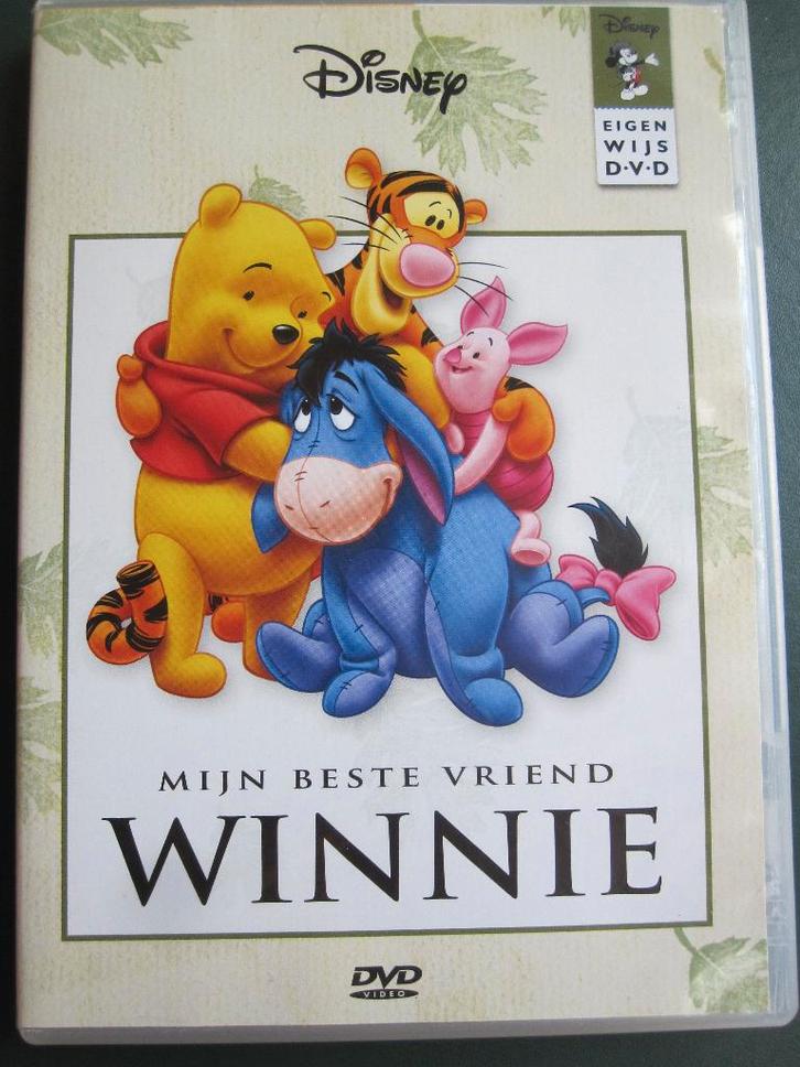 Mijn beste vriend Winnie (DISNEY), Cd's en Dvd's, Dvd's | Tekenfilms en Animatie, Zo goed als nieuw, Amerikaans, Tekenfilm, Vanaf 6 jaar