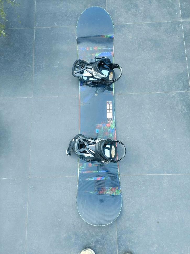 Burton Custom X 164 cm snowboard (2016) + C60 EST-bindingen, Sport en Fitness, Snowboarden, Gebruikt, Board, Ophalen