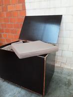 terraskussens in koffer op wielen, Tuin en Terras, Ophalen, Overige materialen, Zo goed als nieuw, Loungeset