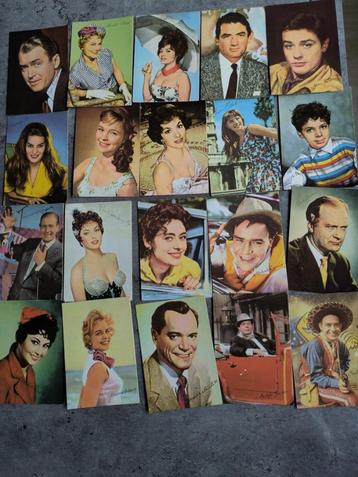 CHEWING GUM PLAATJES KAARTEN ANNO 1959 !! 20x beschikbaar voor biedingen