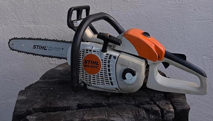 Élagueuse stihl ms 201C, Jardin & Terrasse, Outils à main, Comme neuf, Enlèvement