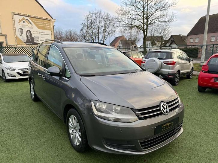 Volkswagen Sharan 2.0 CR TDi Highline°7PL°GPS°BLEUTOOTH°, Auto's, Volkswagen, Bedrijf, Te koop, Sharan, ABS, Airbags, Airconditioning
