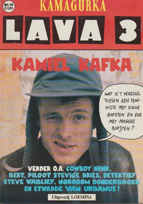 Strip : Kamagurka - Lava nr. 3 - Kamiel kafka., Boeken, Stripverhalen, Ophalen of Verzenden