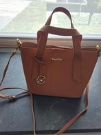 Mooie handtas  beige  zo goed als nieuw  met schouderriem, Ophalen, Beige, Handtas