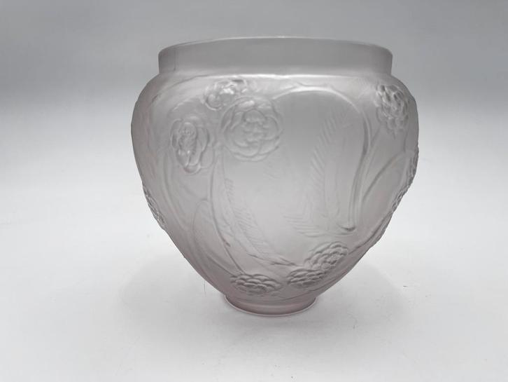 Rene Lalique Nefliers vaas, Antiek en Kunst, Antiek | Glaswerk en Kristal, Ophalen of Verzenden