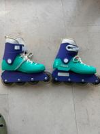 Roces 1992 Teal Inline Skates maat 38, Sport en Fitness, Skeelers, Gebruikt, Kinderen, Roces, Ophalen of Verzenden