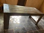 Landelijke tafel uit massief steigerhout, Ophalen