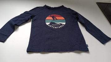 T-shirt lange mouwen - Maat 98 beschikbaar voor biedingen