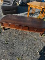 Vintage tafeltje met schuifjes, Huis en Inrichting, Tafels | Salontafels, Ophalen, Zo goed als nieuw
