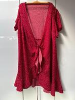 Shein Curve Rood Wit Polka Dot Tie Vest - Maat 3XL, Kleding | Dames, Truien en Vesten, Maat 46/48 (XL) of groter, Ophalen of Verzenden