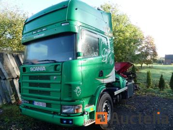 Camion porte container Scania 164G (2002-825400 kms)