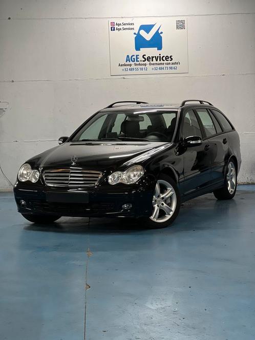 Mercedes C180 Kompressor Benzine Avangard *Automatique* Cuir, Auto's, Mercedes-Benz, Bedrijf, Radio, Benzine, Automaat, Leder