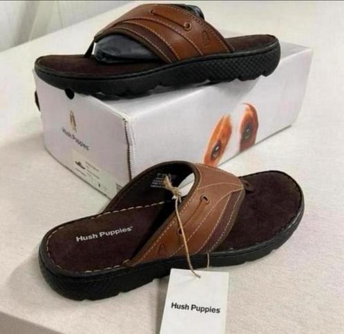 Hush Puppies Connor Heren Lederen NIEUW bruine sandalen 41, Kleding | Heren, Schoenen, Nieuw, Sandalen, Bruin, Ophalen of Verzenden