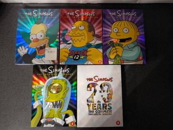 5 Nieuwe dvd boxen van the Simpsons seizoen 11 12 13 14 20 beschikbaar voor biedingen