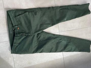 Motorbroek Richa - chino, groen beschikbaar voor biedingen