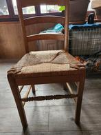 chaises en bois avec assise en osier, Antiquités & Art, Enlèvement