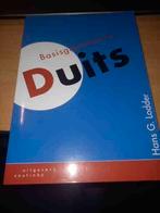 Basis grammatica Duits, Boeken, Ophalen of Verzenden, Nieuw, Hogeschool