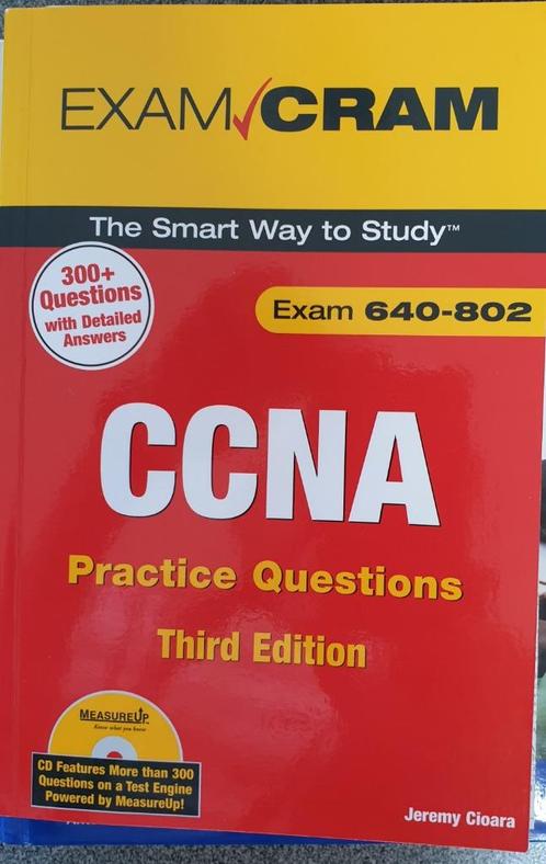 EXAM CRAM CCNA Practice Questions, Livres, Informatique & Ordinateur, Comme neuf, Enlèvement ou Envoi