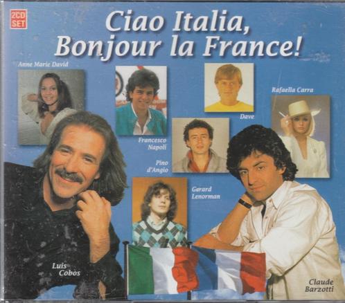 Ciao Italia, Bonjour la France op dubbel-CD, Cd's en Dvd's, Cd's | Verzamelalbums, Pop, Verzenden