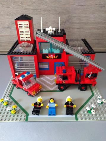 Lego brandweer fire house-1  6385   jaar 1986 beschikbaar voor biedingen