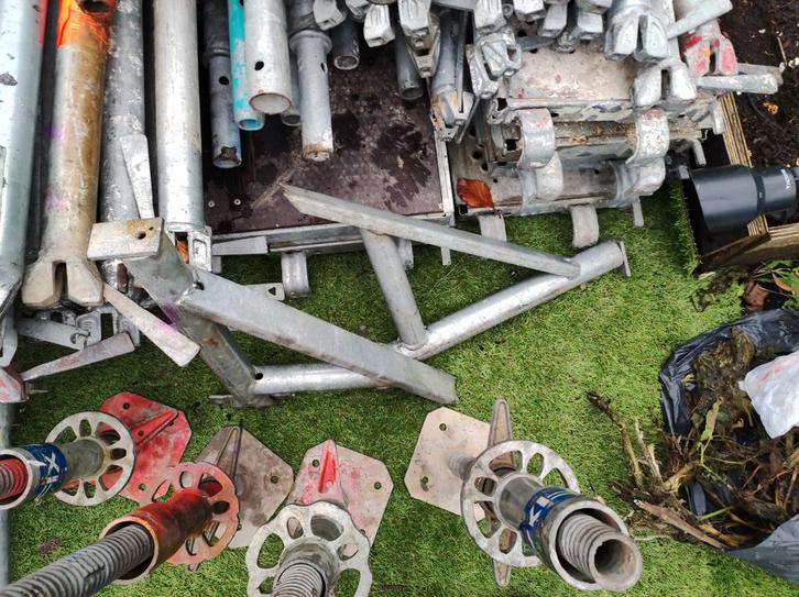 Echafaudage, Doe-het-zelf en Bouw, Metalen, Ophalen of Verzenden