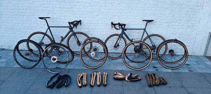 2x Ridley X-night SL  + extra wielen en tubes, Fietsen en Brommers, Fietsen | Heren | Sportfietsen en Toerfietsen, Gebruikt, Overige merken