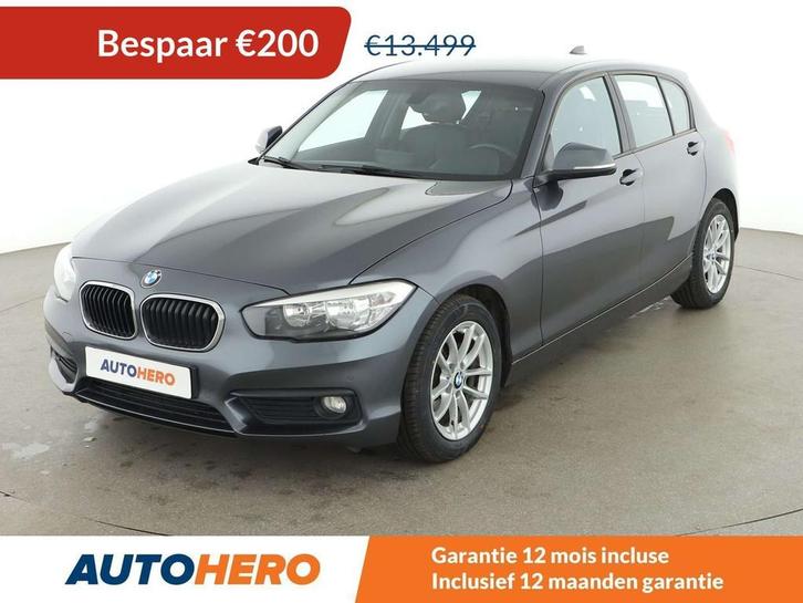 BMW 1 Serie 116 116d EfficientDynamics Advantage (bj 2016), Auto's, BMW, Te koop, 1 Reeks, ABS, Airbags, Airconditioning, Bluetooth