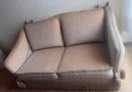 Zetel mohair velours velvet met franjes en kwastjes nieuw, Ophalen