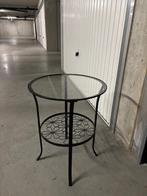 Table d'appoint en fer forgé, Maison & Meubles, Rond, Moins de 55 cm, Comme neuf, Enlèvement