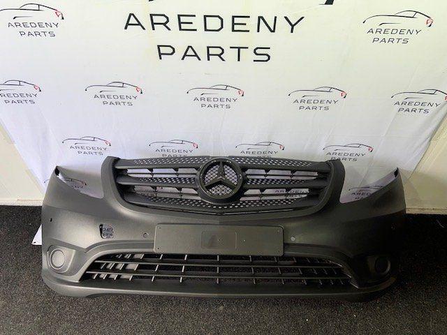 Mercedes Vito V Klasse W447 Voorbumper 6x PDC A4478850425, Auto-onderdelen, Carrosserie, Bumper, Mercedes-Benz, Voor, Gebruikt
