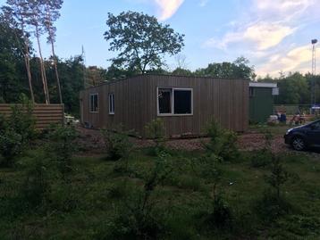 Wooncontainer tiny house woonunit, Caravans en Kamperen, Ophalen, Zo goed als nieuw