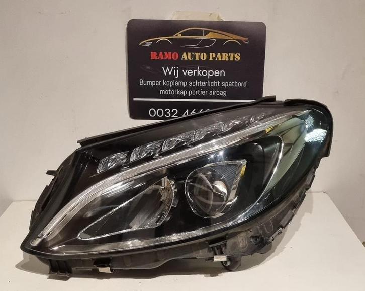 Koplamp Mercedes C Klasse W205 Voll LED Links A2059063703, Auto-onderdelen, Carrosserie, Gebruikt, Ophalen of Verzenden