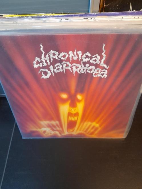 lp - chronical diarrhoea - the last judgement - vak 4, Cd's en Dvd's, Vinyl | Hardrock en Metal, Ophalen of Verzenden