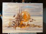 Abstract Vrij groot schilderij Mk Art, Ophalen
