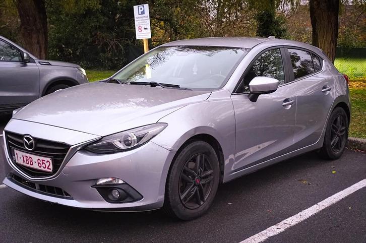 Mazda 3 Active (2014 - Essence), Autos, Mazda, Particulier, Essence, Euro 5, Hatchback, 5 portes, Boîte manuelle, Argent ou Gris