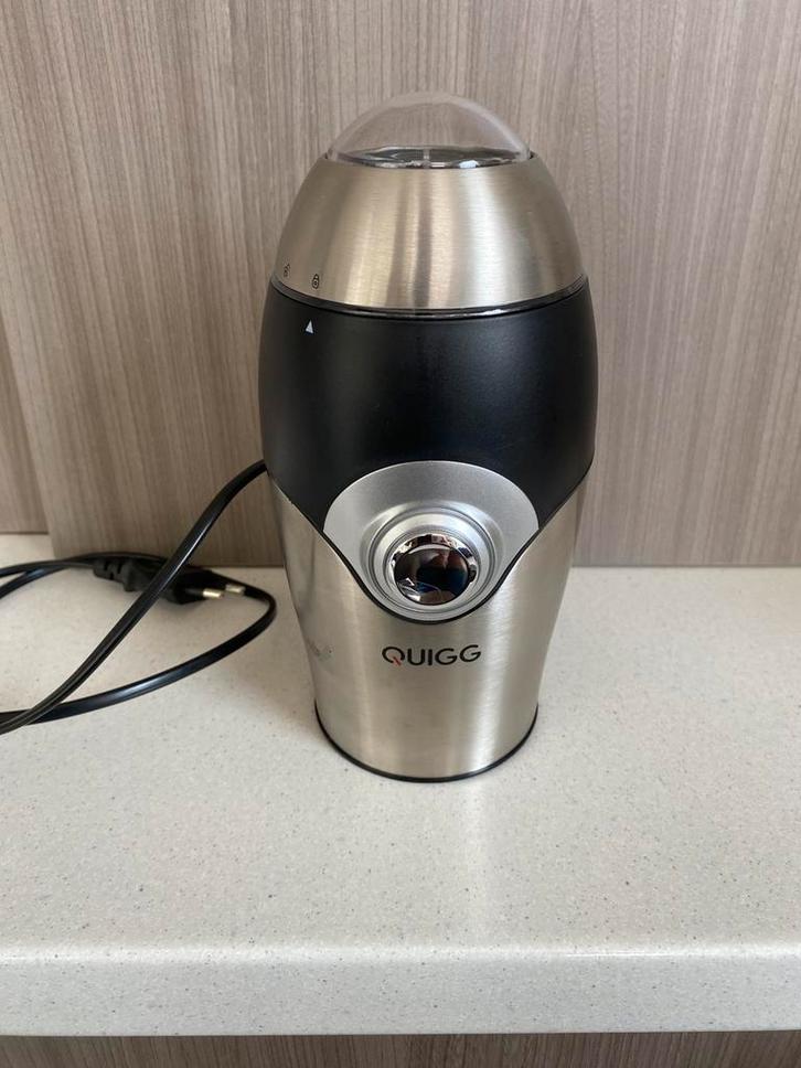 Moulin a café Quigg très bon état, Electroménager, Accessoires de machine à café, Utilisé, Enlèvement ou Envoi