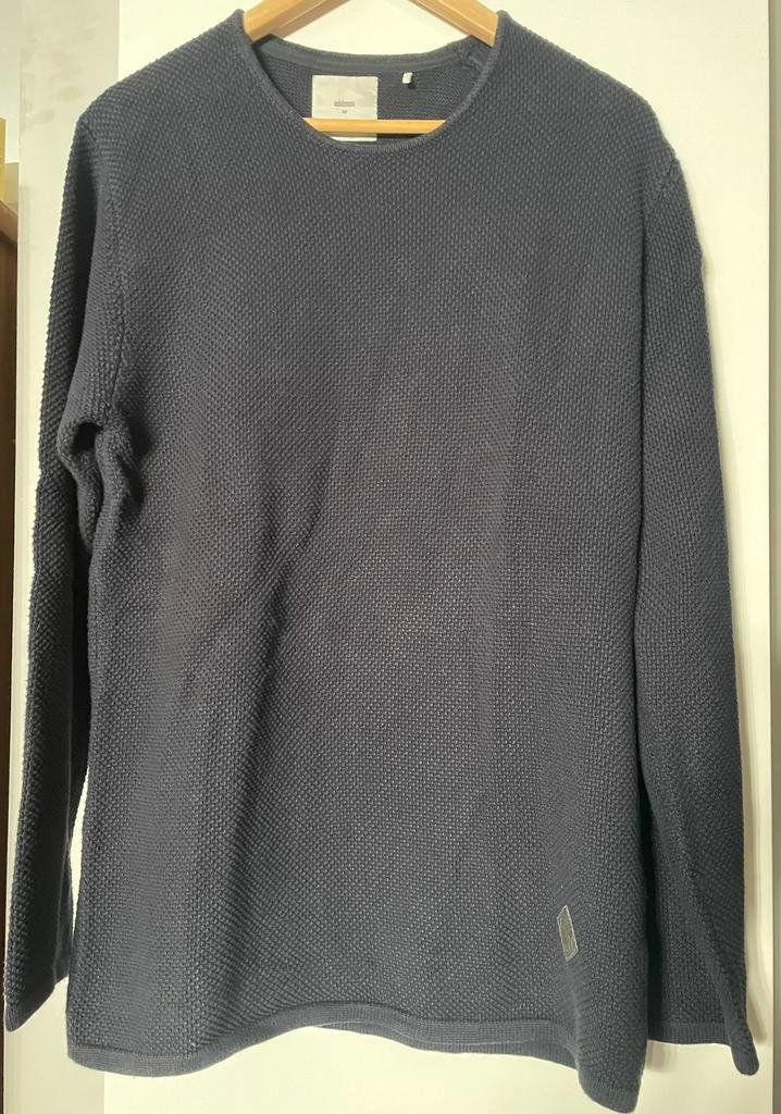 Minimum 48 Mooie marineblauwe trui, Kleding | Heren, Truien en Vesten, Gedragen, Maat 48/50 (M), Blauw, Ophalen of Verzenden