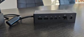 Microsoft Surface Dock + stroom adapter, Enlèvement ou Envoi, Comme neuf