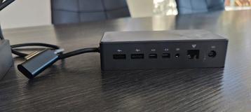 Microsoft Surface Dock + stroom adapter