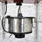 Popcorn Machine Popcornmachine Retro RVS Nieuw, Ophalen